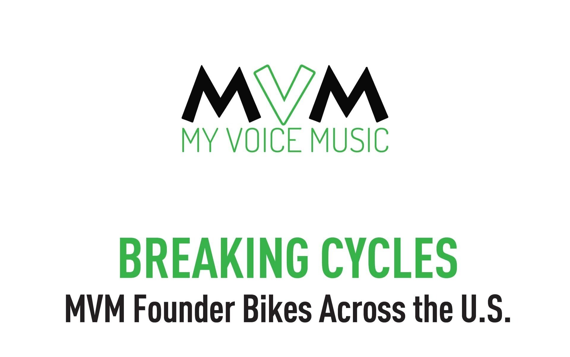 MVM FOUNDER BIKES ACROSS THE U.S.