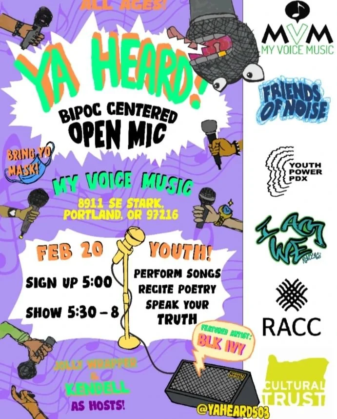 EVENT: Ya Heard Youth Open Mic at MVM