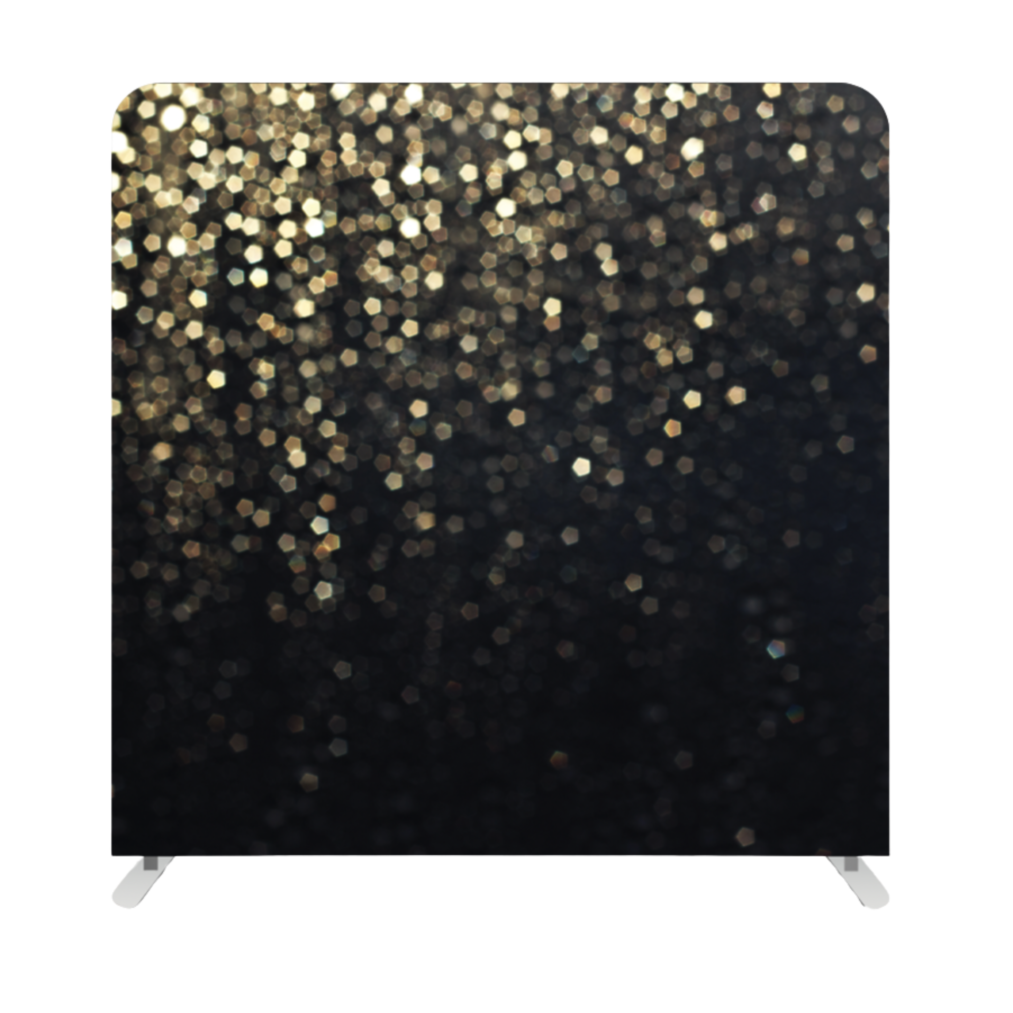 PRINTED Gold Glitter