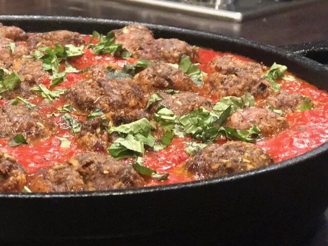TONJA'S TABLE MEATBALLS & MARINARA