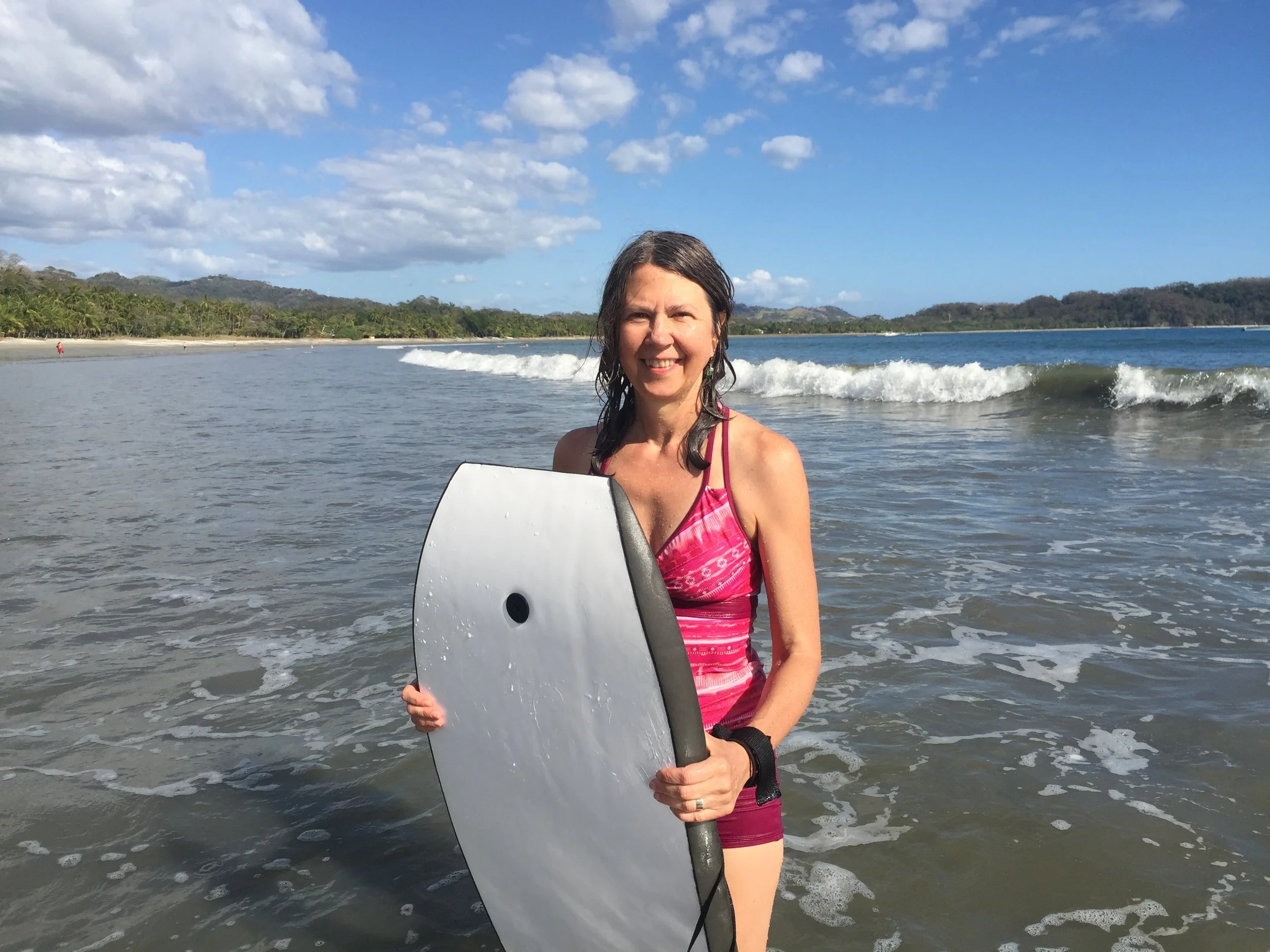 Boogie boarding