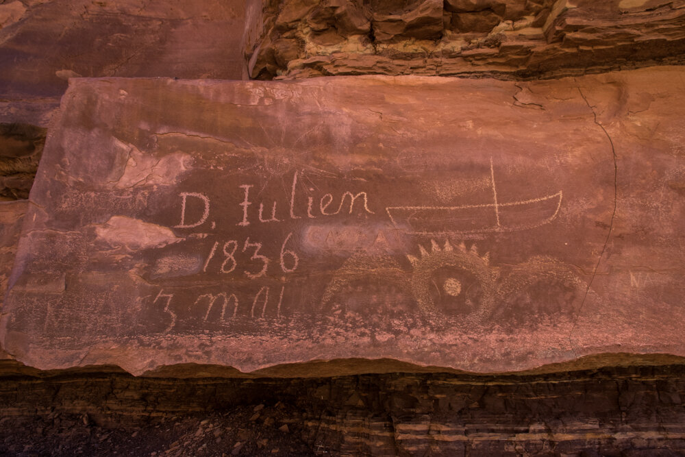 The second Denis Julien inscription