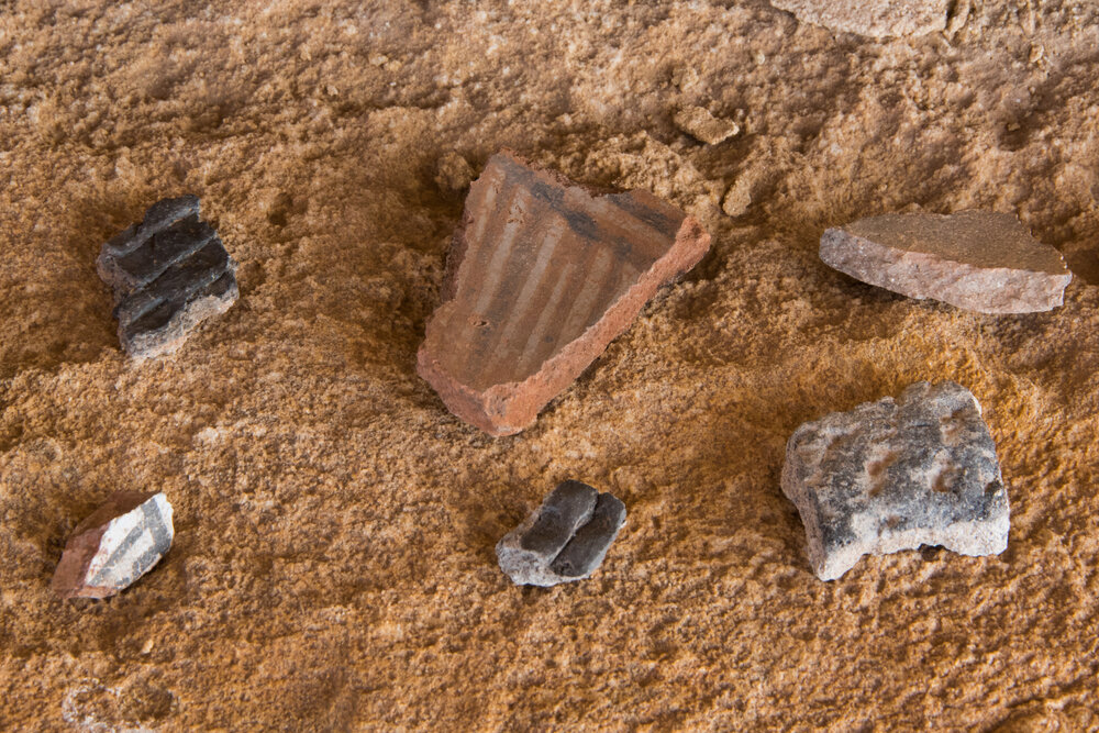 Potsherds