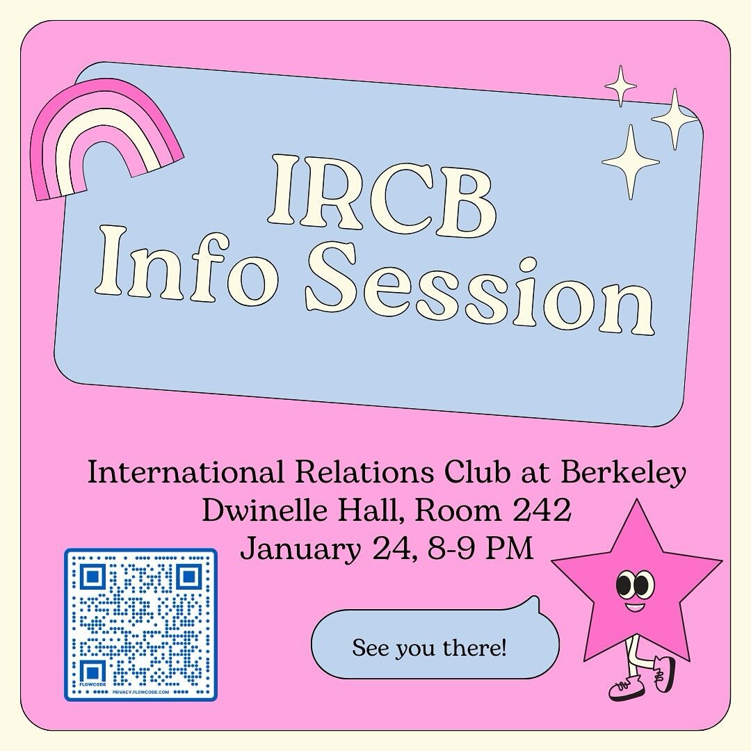 And we are back! If you are interested in International Relations come to our info session this Wednesday to learn more about our club!