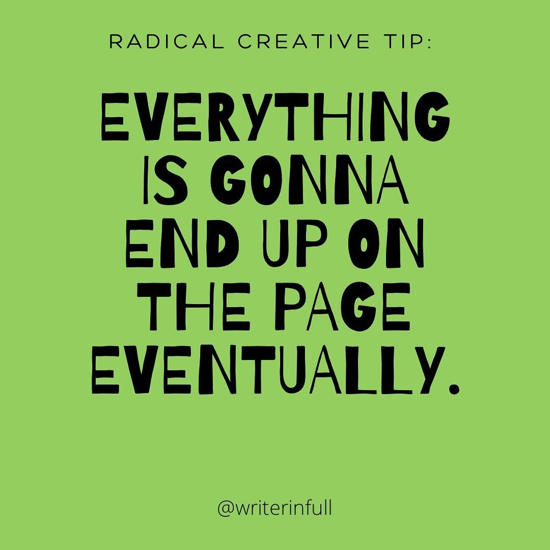 &ldquo;I&rsquo;m going to have to write about this someday.&rdquo; 📝 

Recently, I muttered these words to myself while mulling over an ongoing personal difficulty. 🤔 

The thought was not accompanied by what I&rsquo;d characterize as gladness. 💩 