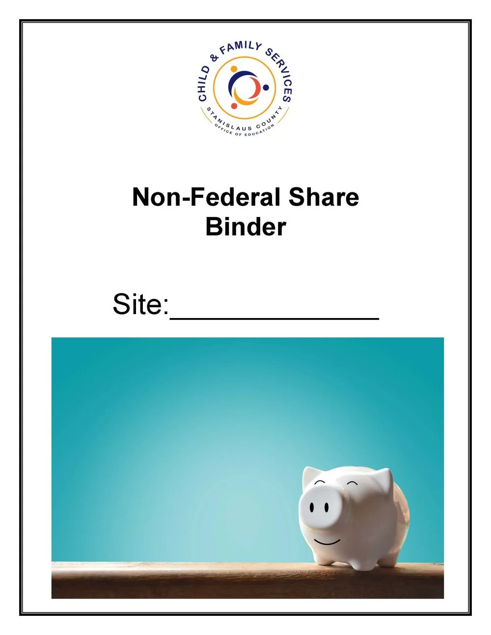 Image of the Non-Federal Share Binder