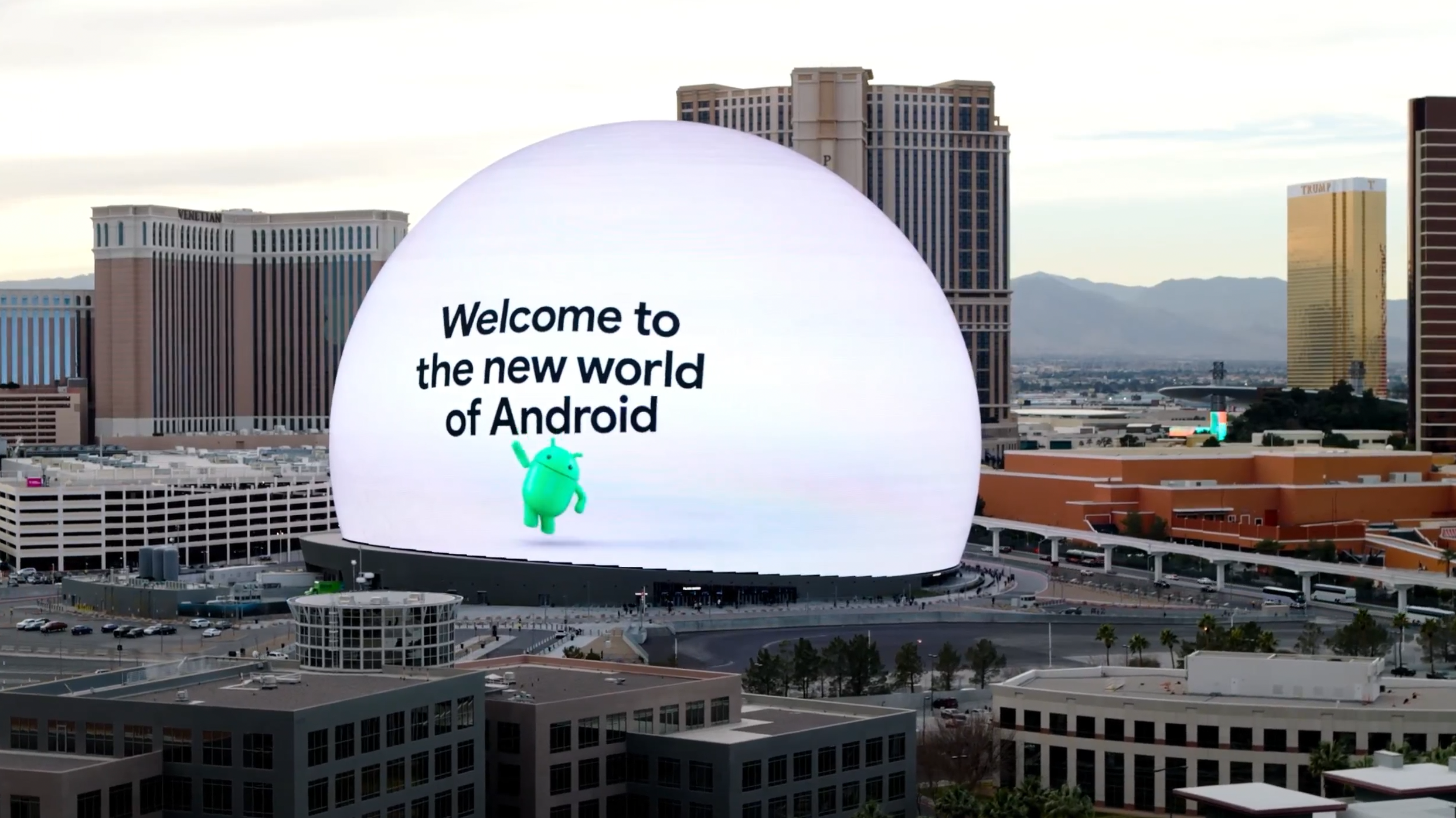 Android AI Sphere CES