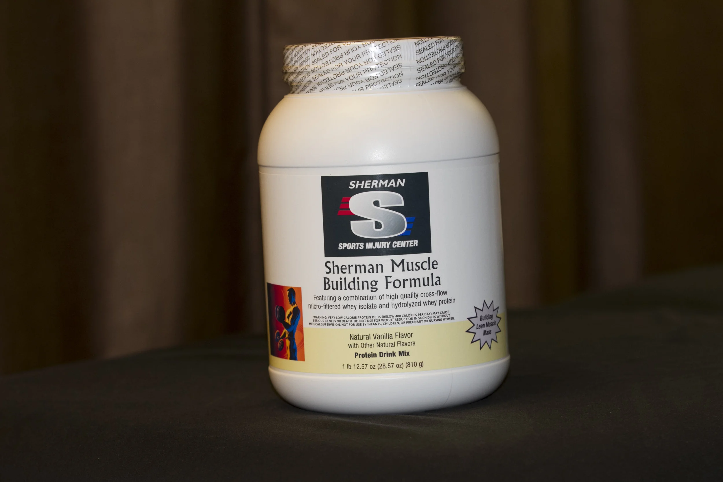 Sherman Muscle Building Shake Vanilla