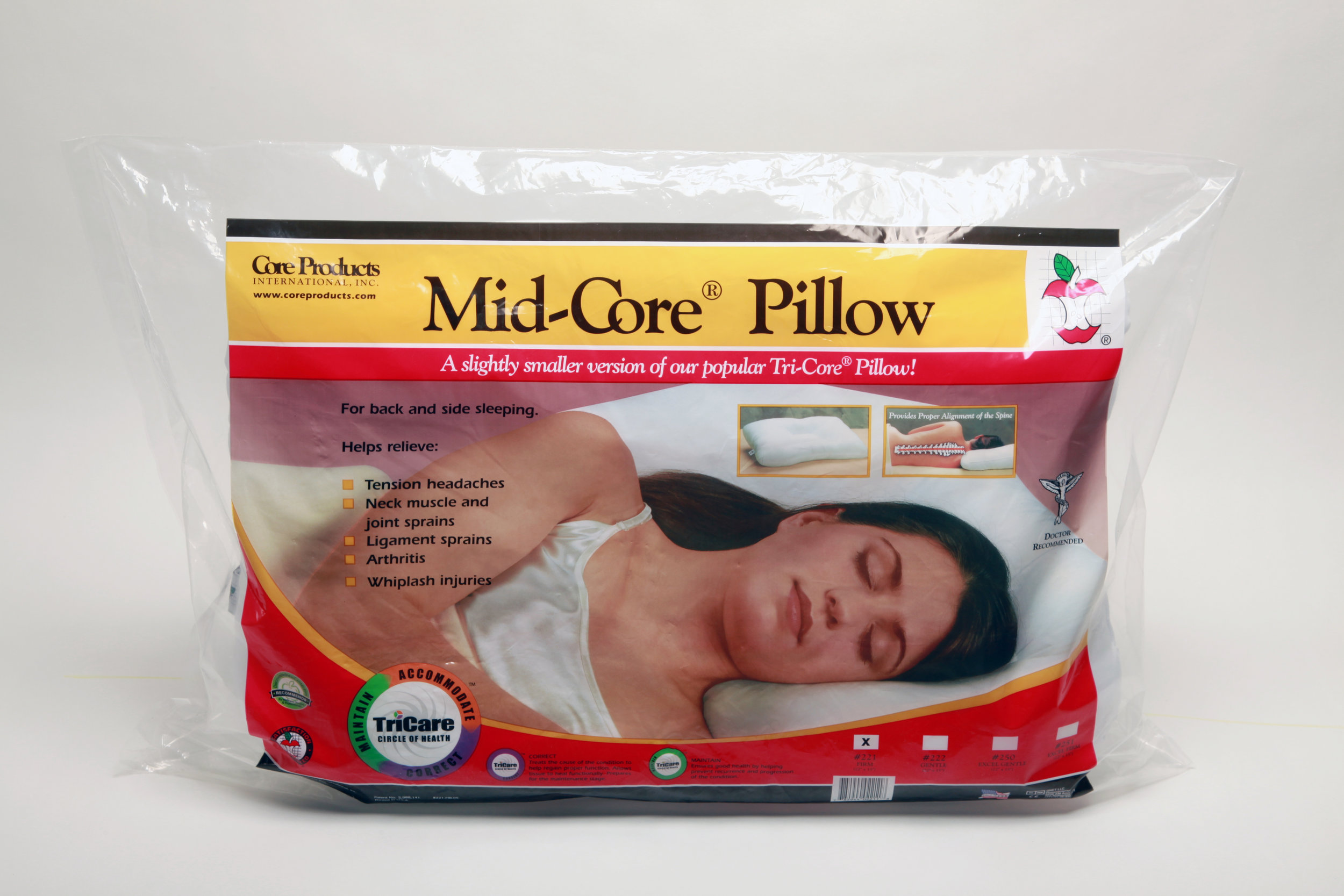 tri core pillow