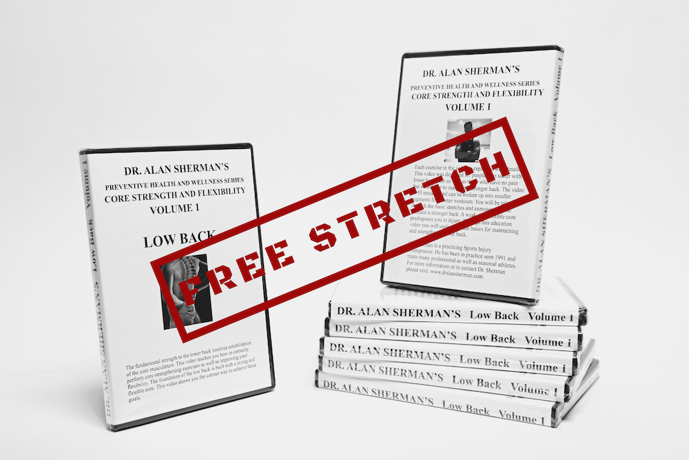 FREE DIGITAL 8-minute Low Back Stretch Video