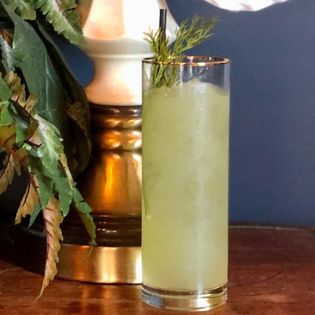 Rolling out our third house cocktail tonight. This one is inspired by the iconic house that has become our home and yours (if we&rsquo;re doing it right). 🏠 .
Meet the Tudor Tonic. Wheatley vodka, house-made cucumber &amp; dill shrub, fresh lime jui