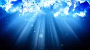 Worship and Prayer based cinematic clouds and light rays