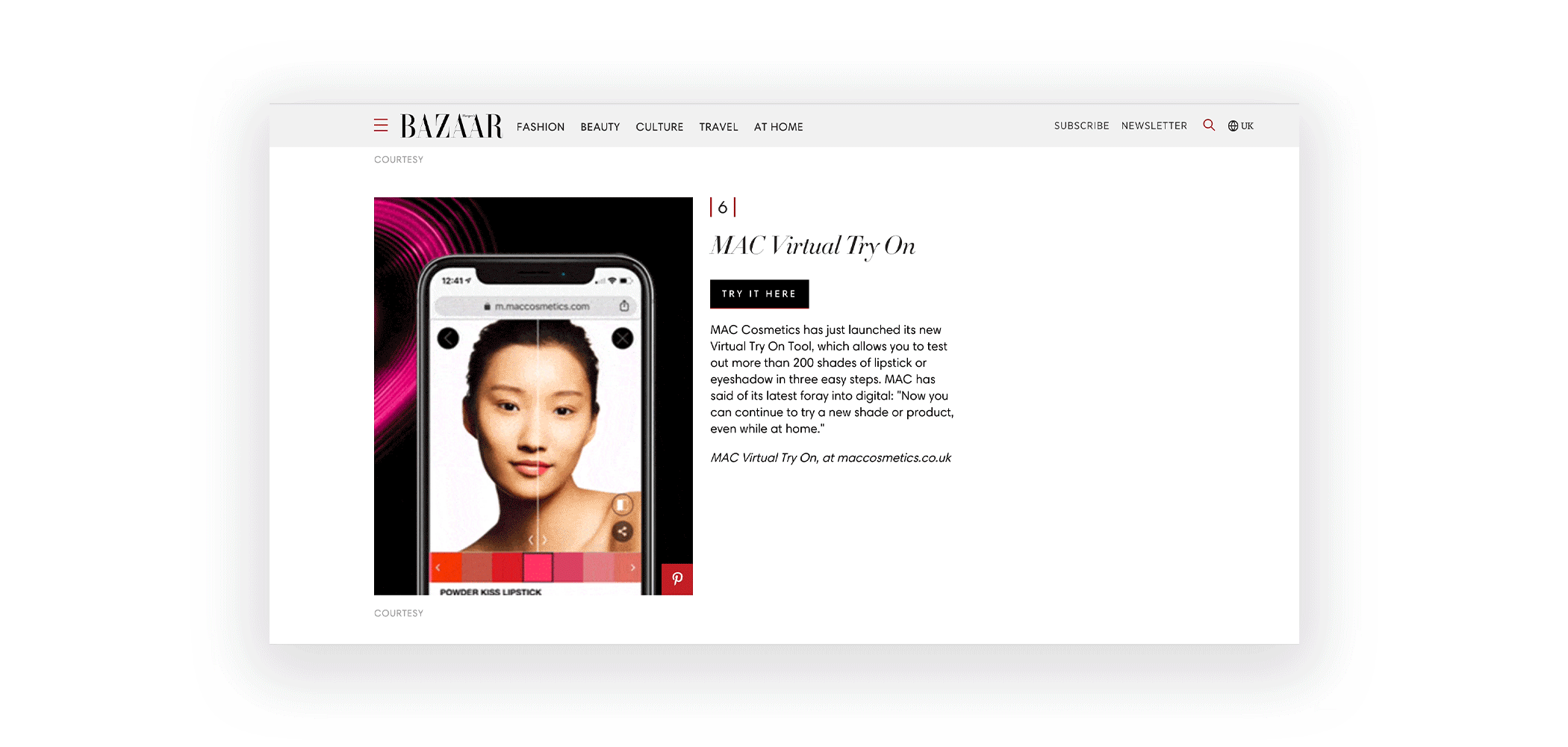Mac Makeup App