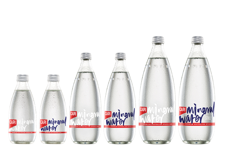 MINERAL WATERS We source our Mineral Water just 50 minutes from Melbourne in the Central Highlands of Victoria in Australia. Every drop filters through mineral-rich rock formations deep underground to capture the unique and smooth mineral taste at it’s best.