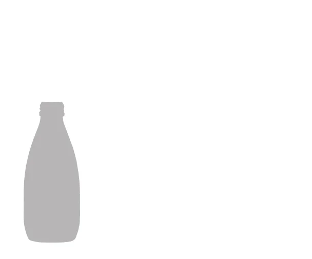 250mL Our bottles have a screw top closure, making this size perfect for exactly two highballs with zero waste. Cases contain 24 loose bottles.