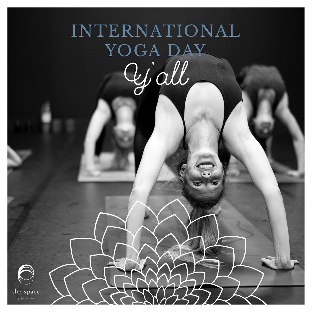 It&rsquo;s International Yoga Day, y&rsquo;all! Come practice with us to find YOUR yoga! Click the link in our bio to find the right class for you 🤩

Comment below to tell us about YOUR yoga! 

#yourspacetobeyou #yogalafayette #werisebyliftingothers