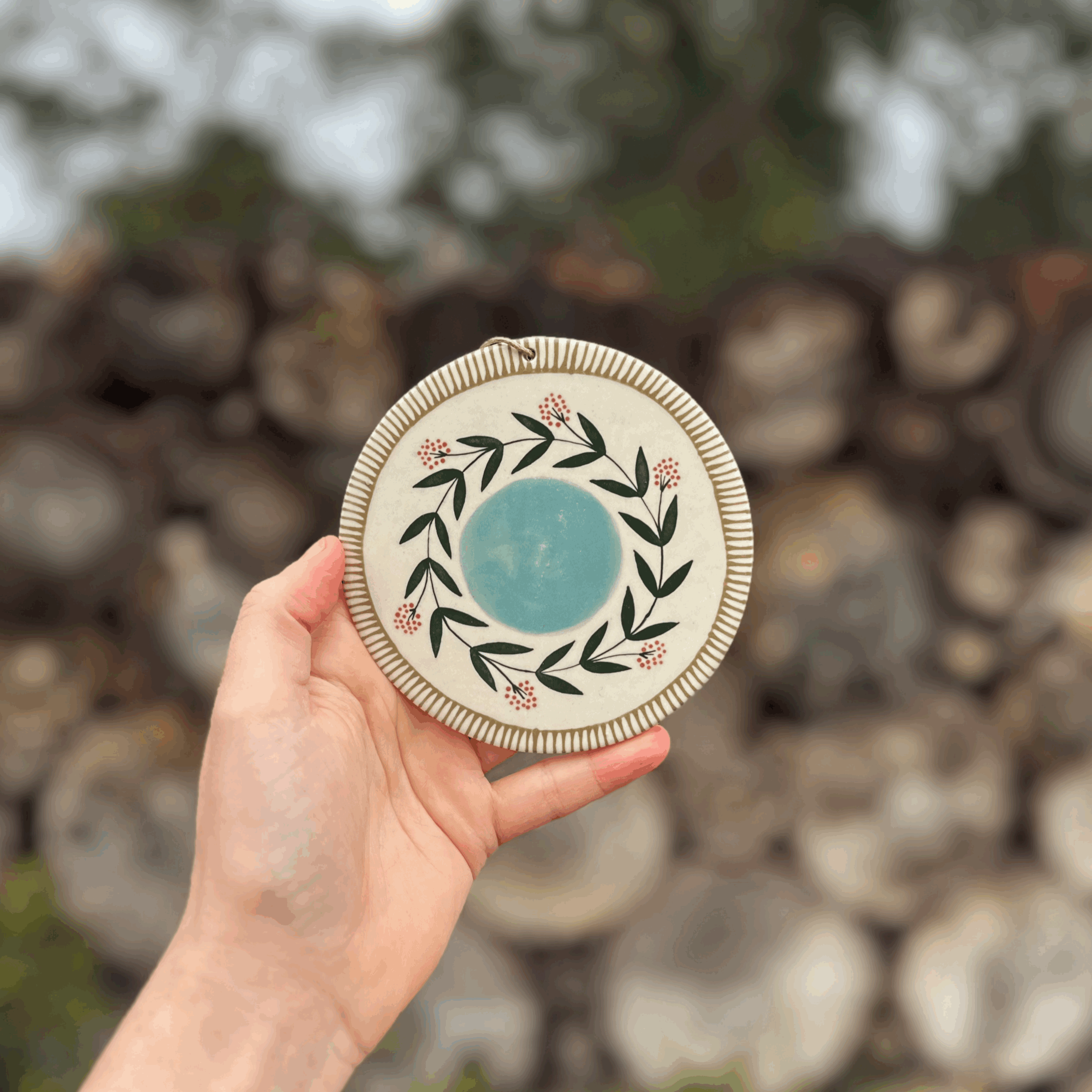 Ceramic Wall Hanging