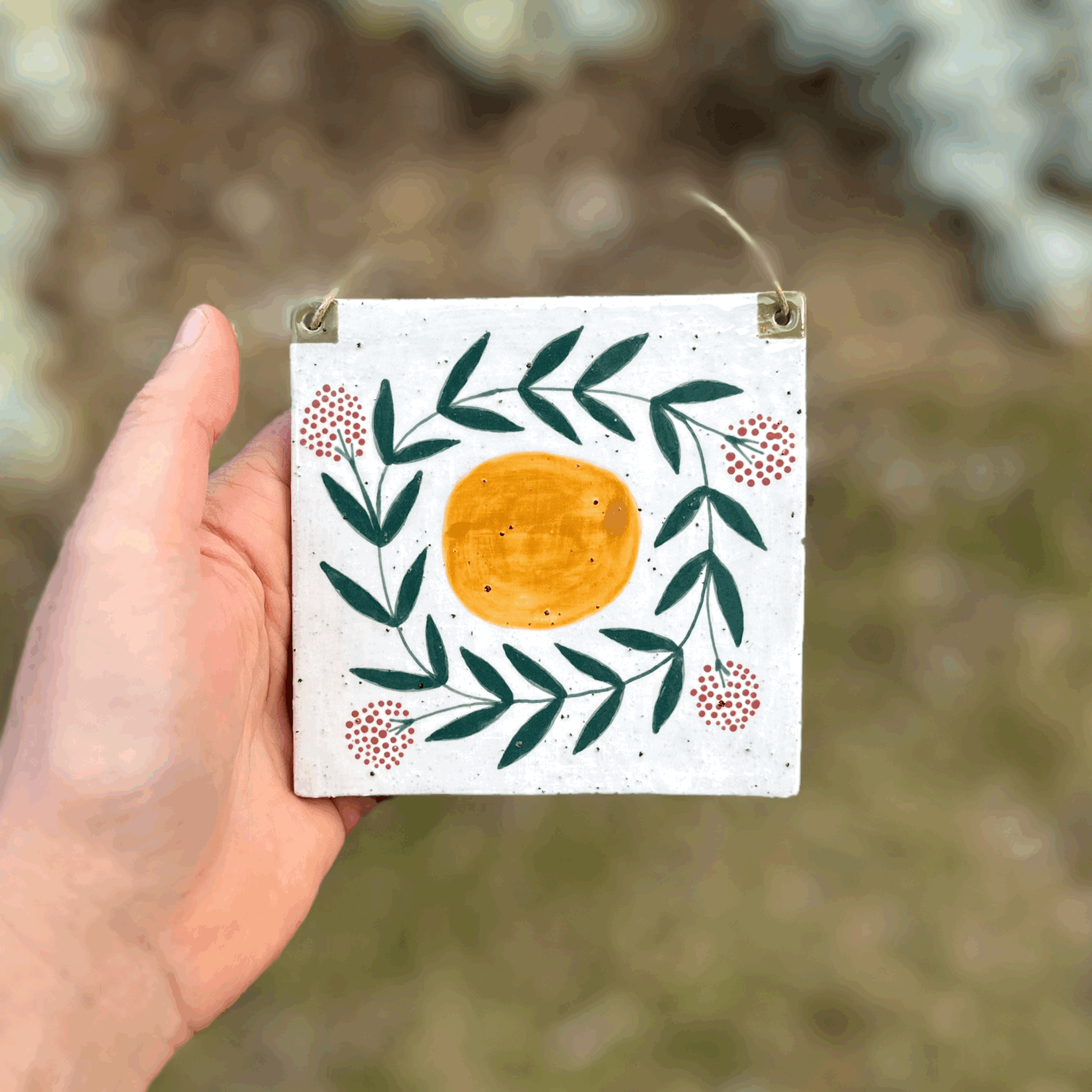 Ceramic Wall Hanging