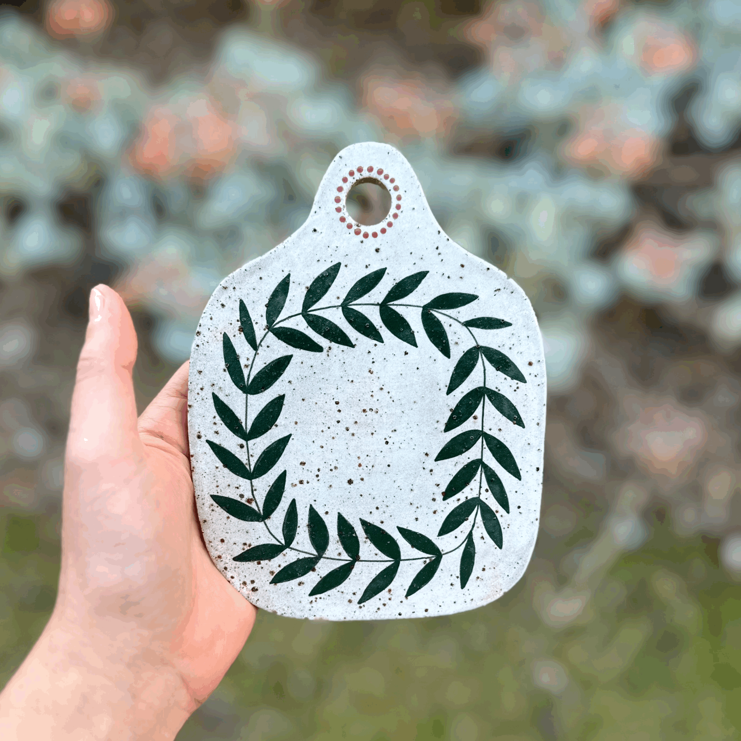 Small Ceramic Cheese Board