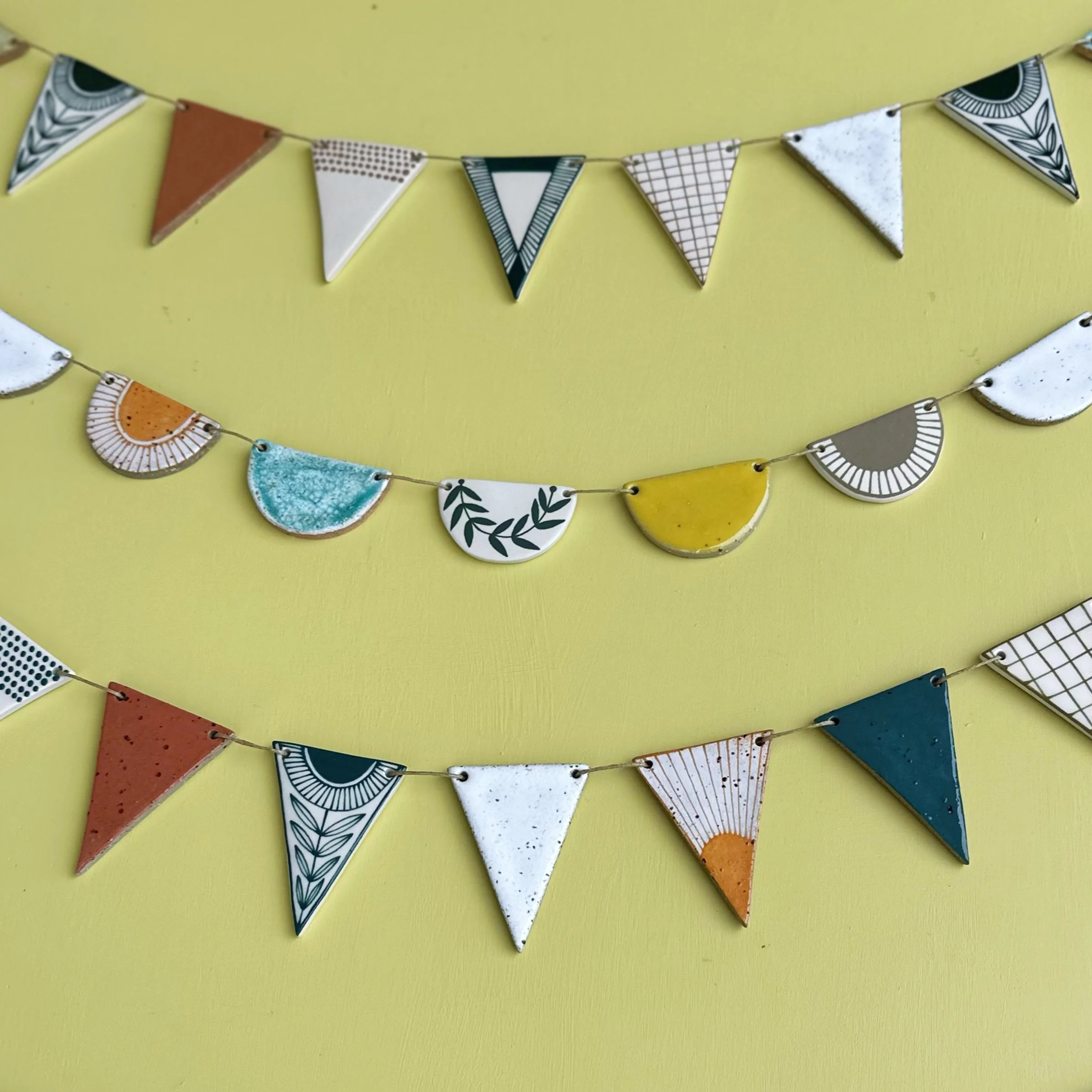 Ceramic Bunting