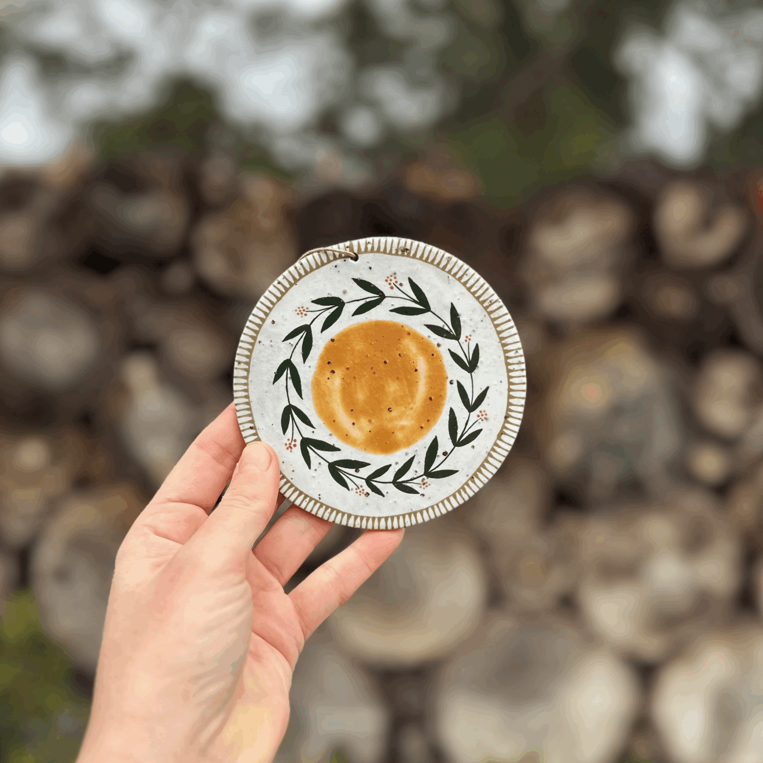 Ceramic Wall Hanging