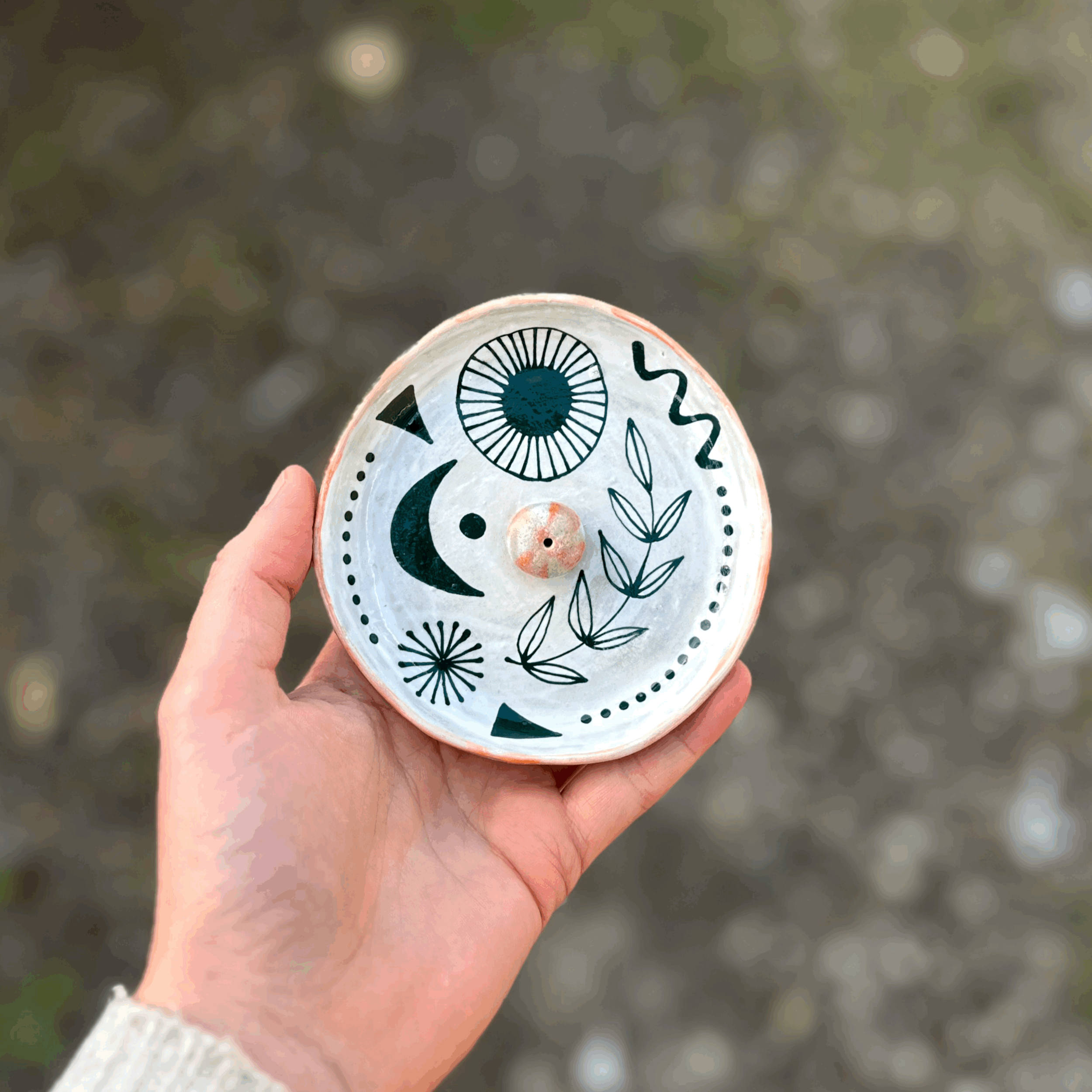 Ceramic Incense Holder