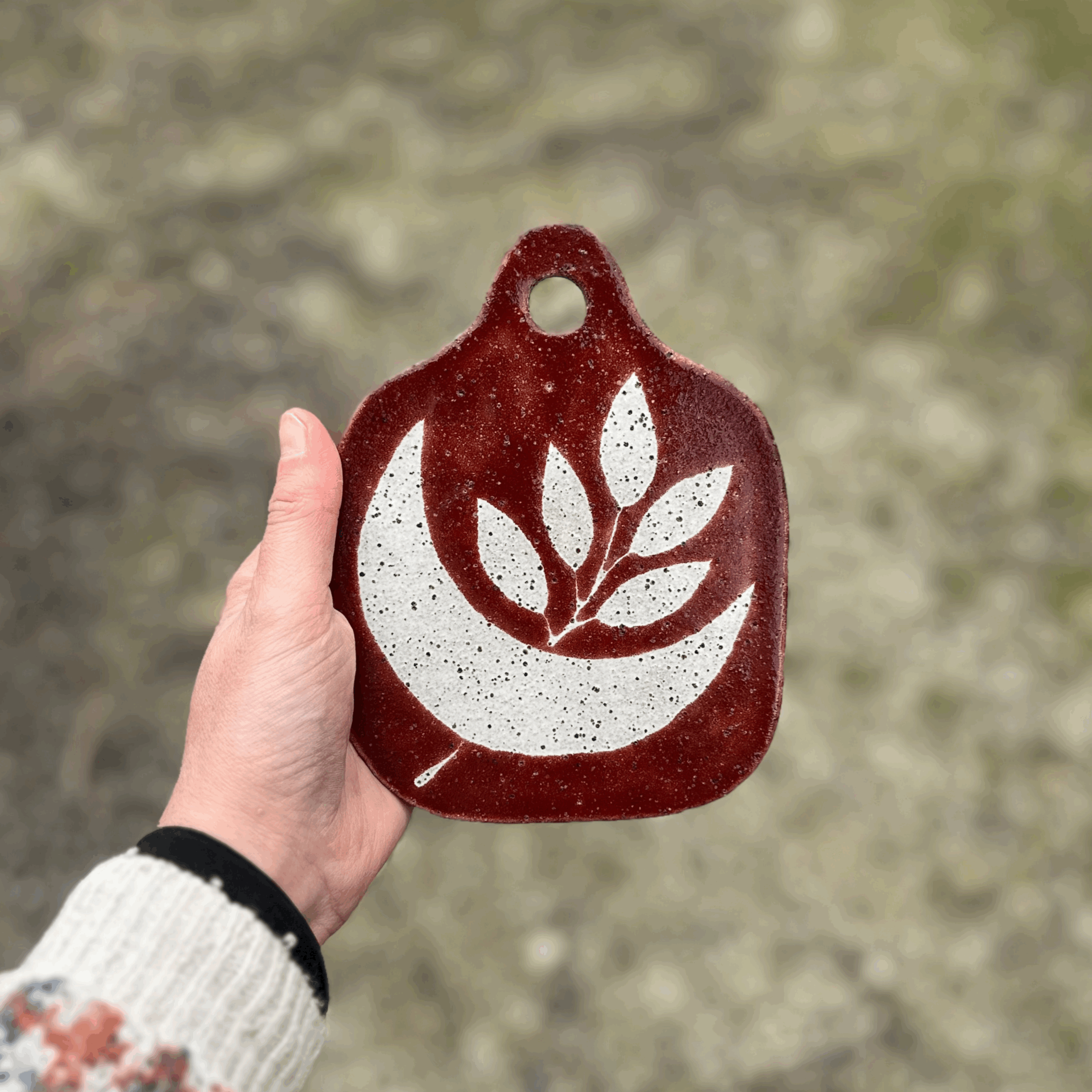 Small Ceramic Cheese Board