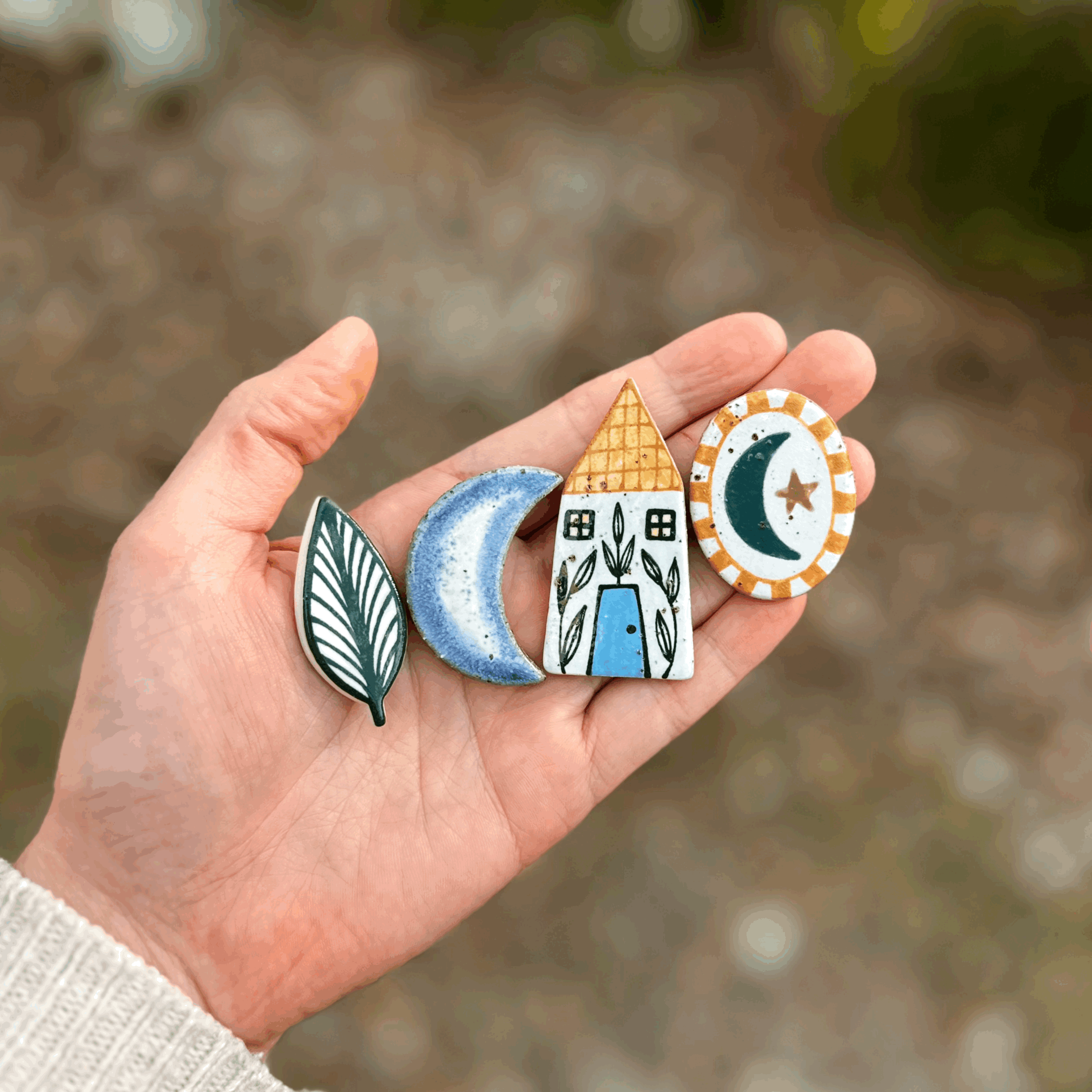Set of 4 Ceramic Magnets