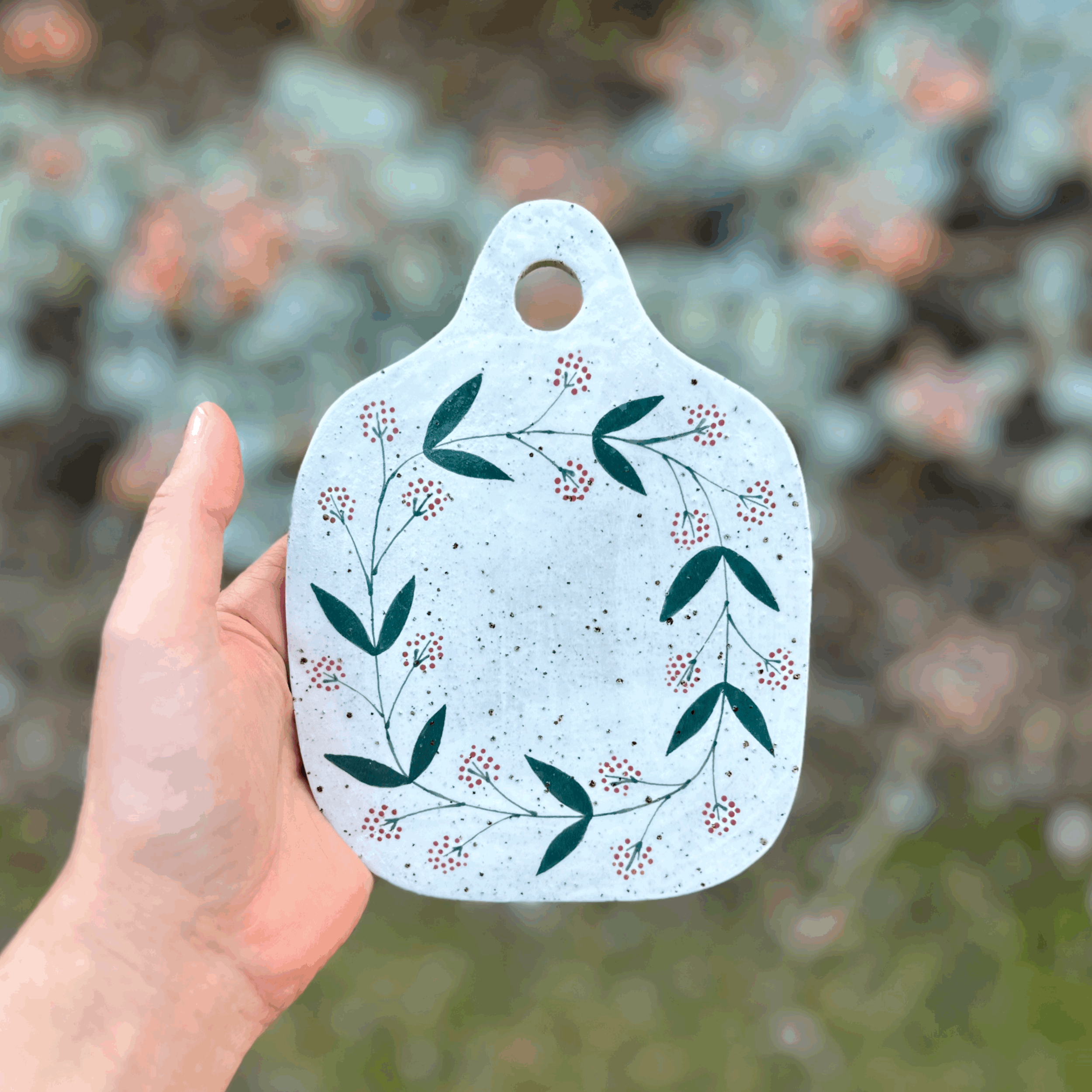 Small Ceramic Cheese Board