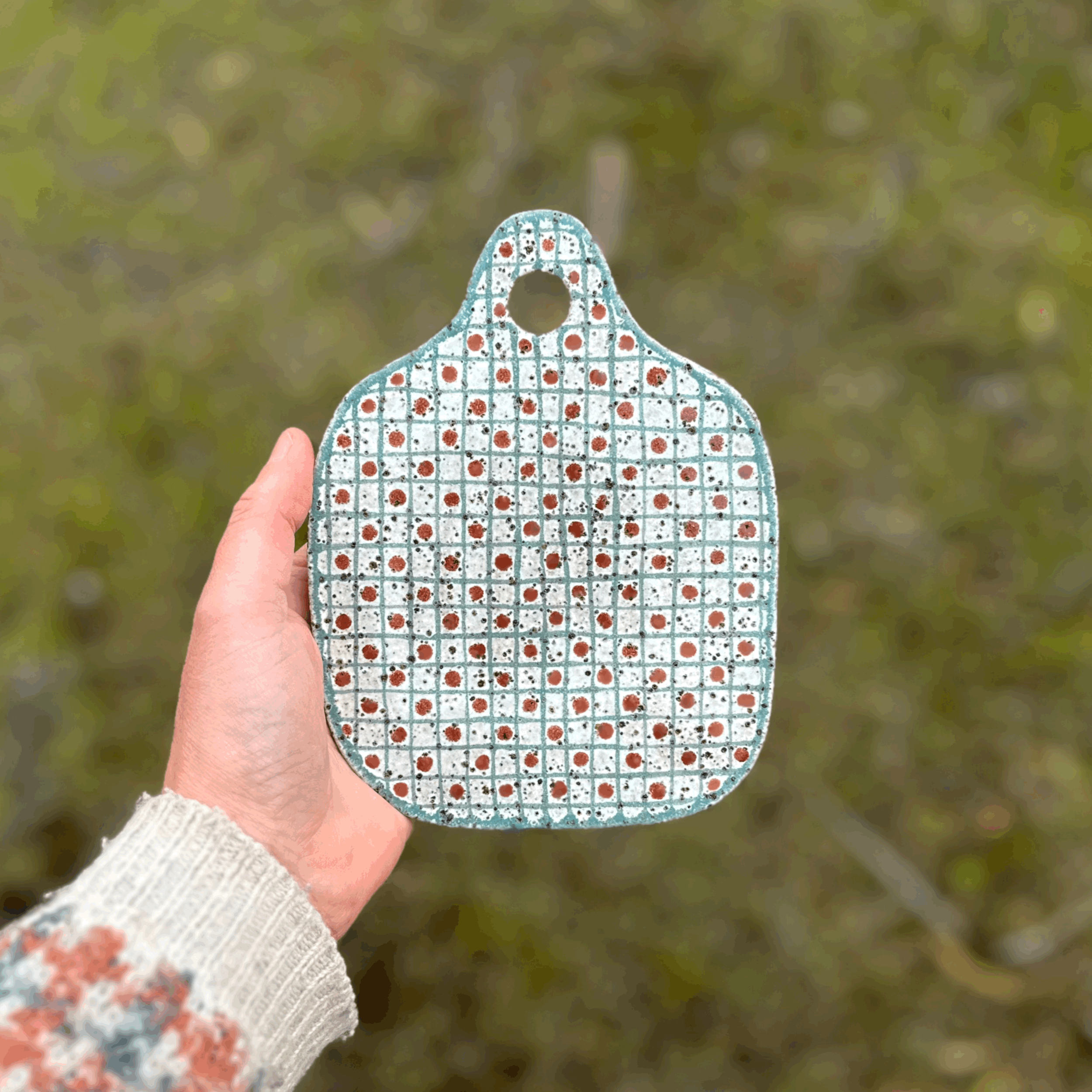 Small Ceramic Cheese Board