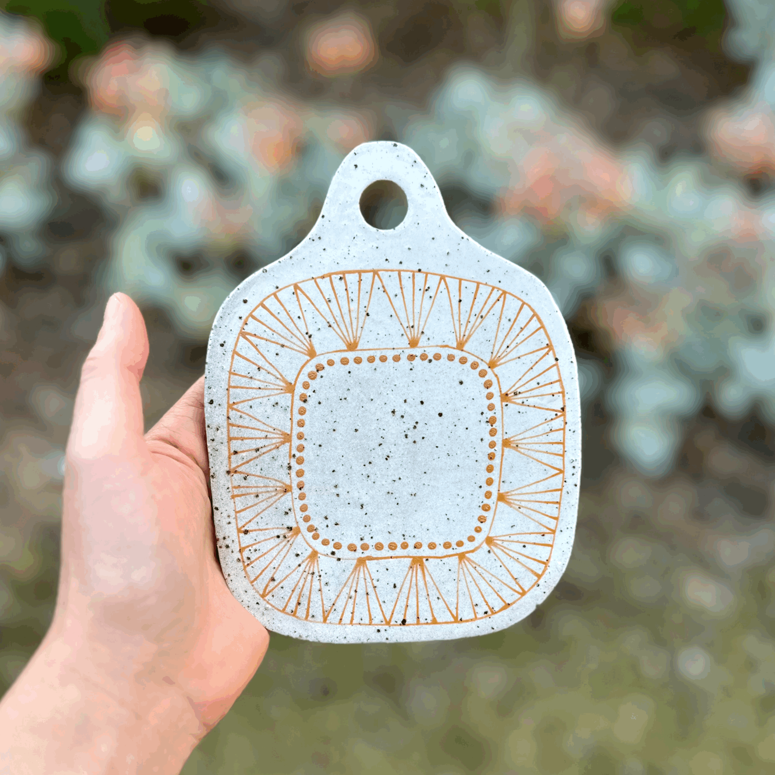 Small Ceramic Cheese Board