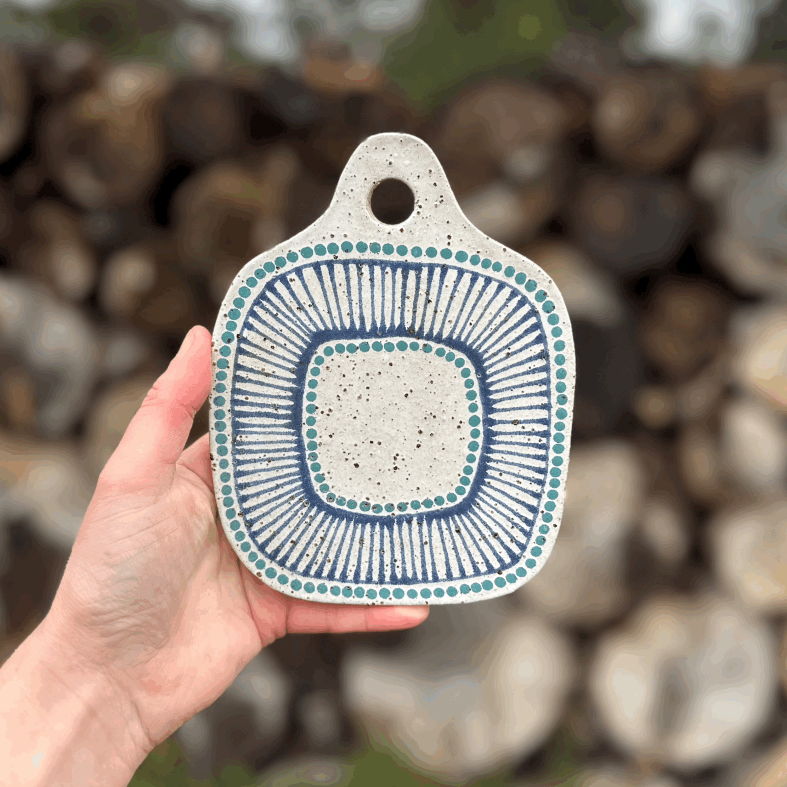 Small Ceramic Cheese Board