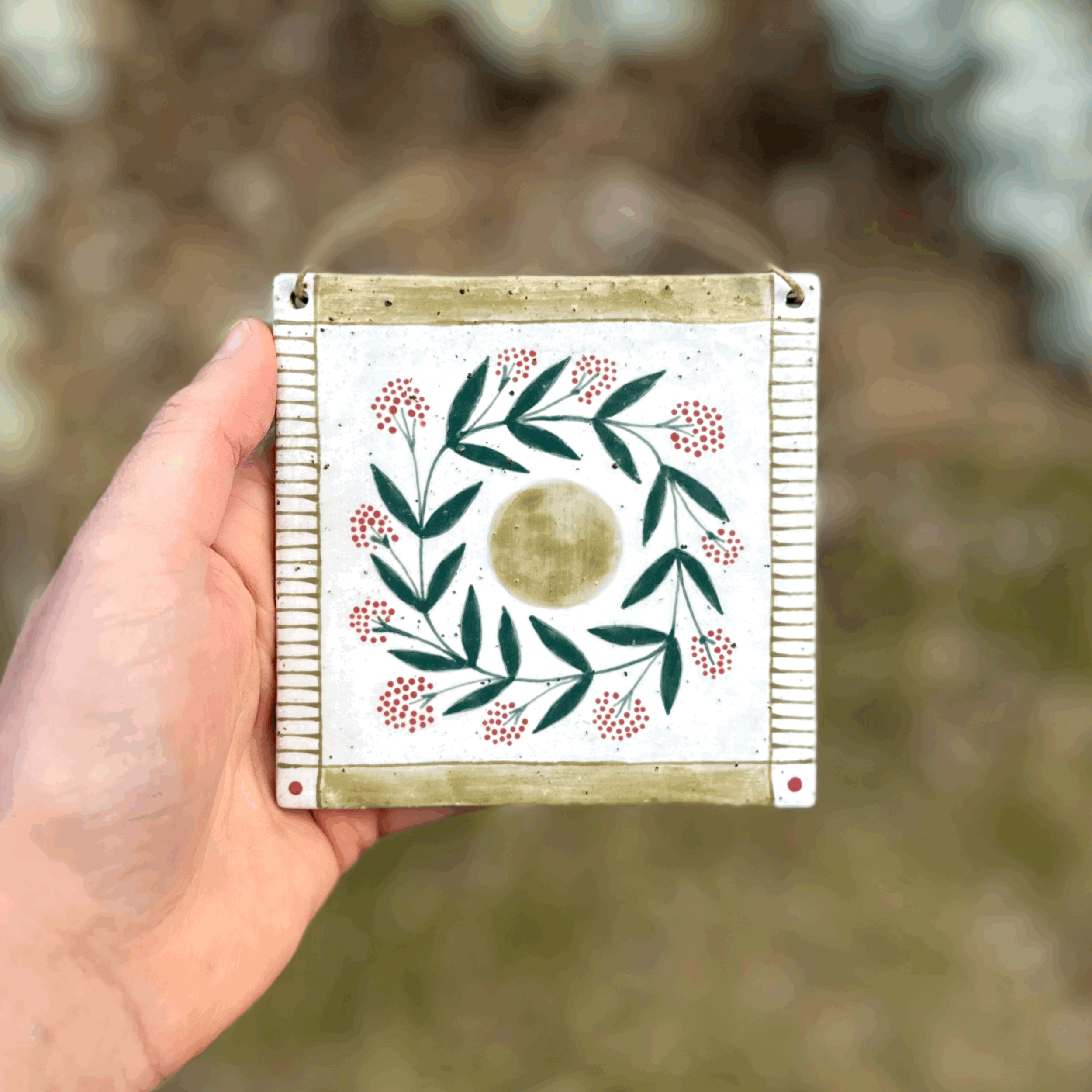 Ceramic Wall Hanging