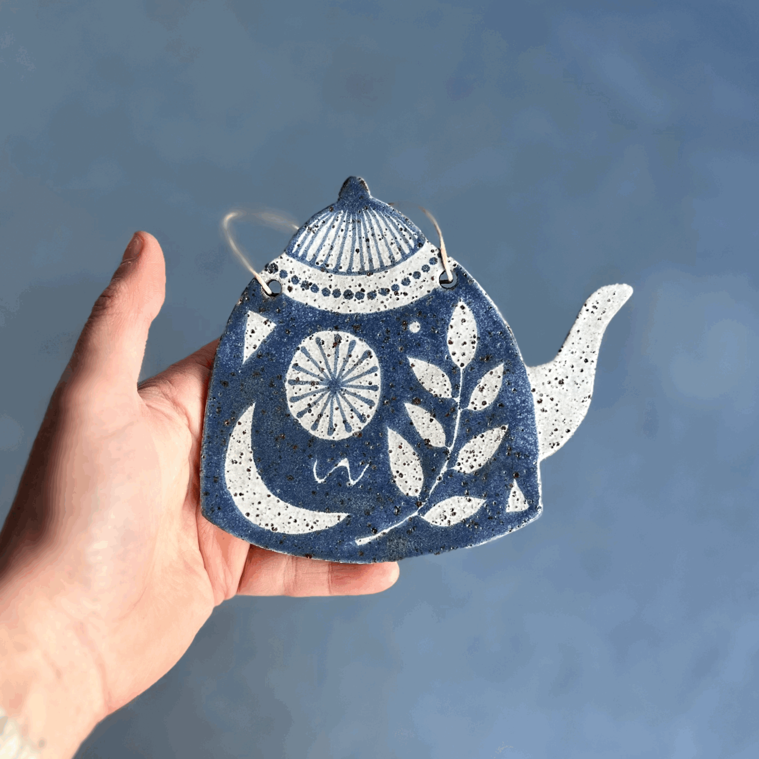 Seconds Ceramic Teapot.