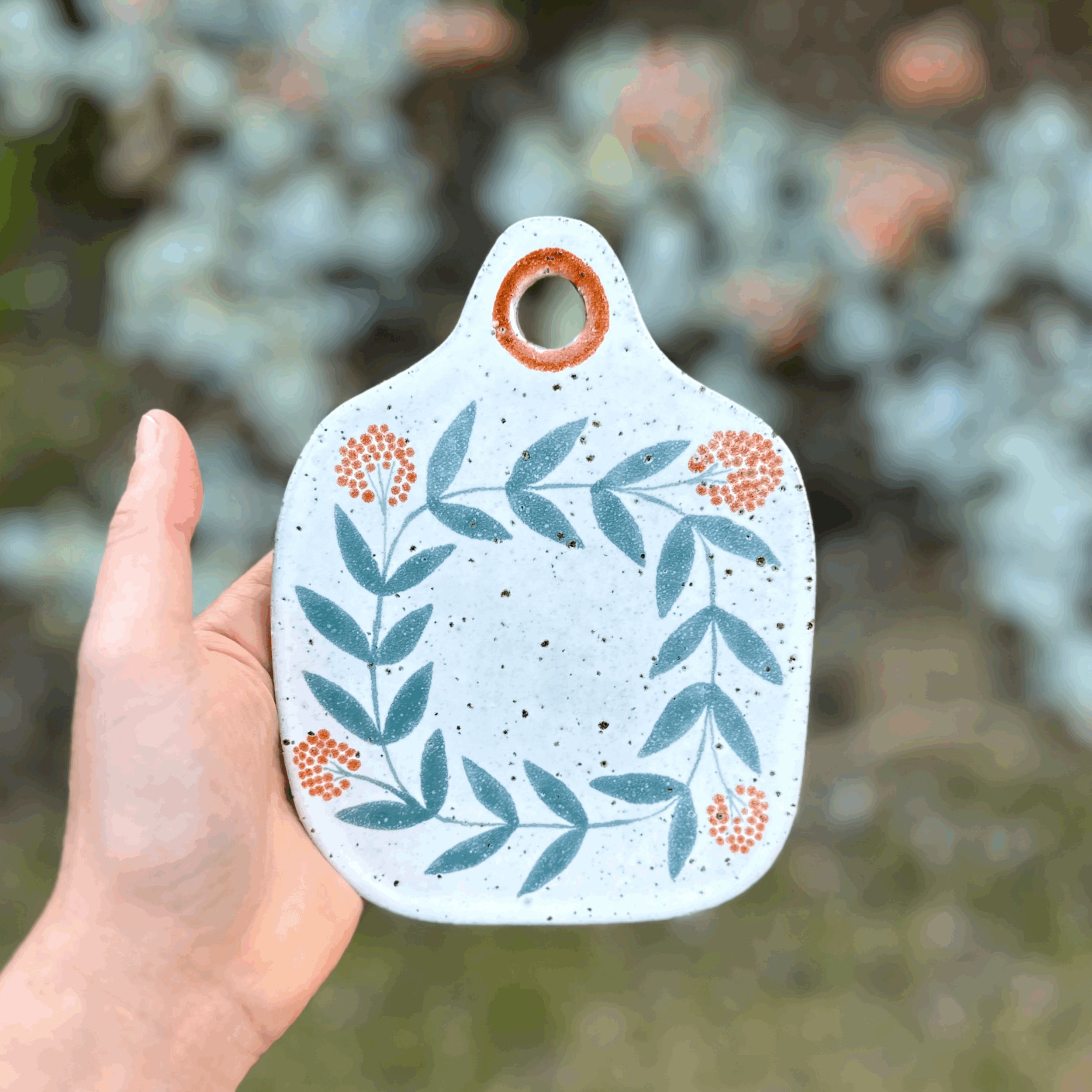 Small Ceramic Cheese Board