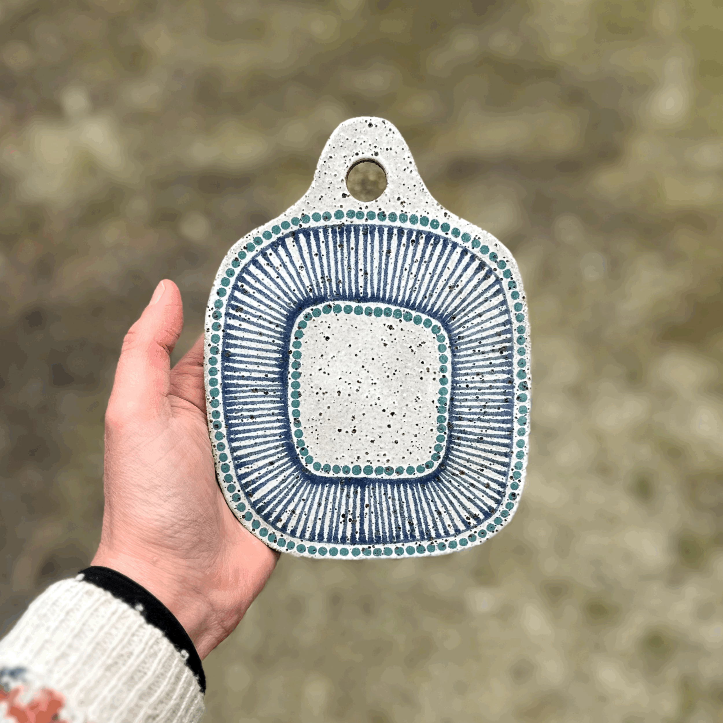 Small Ceramic Cheese Board