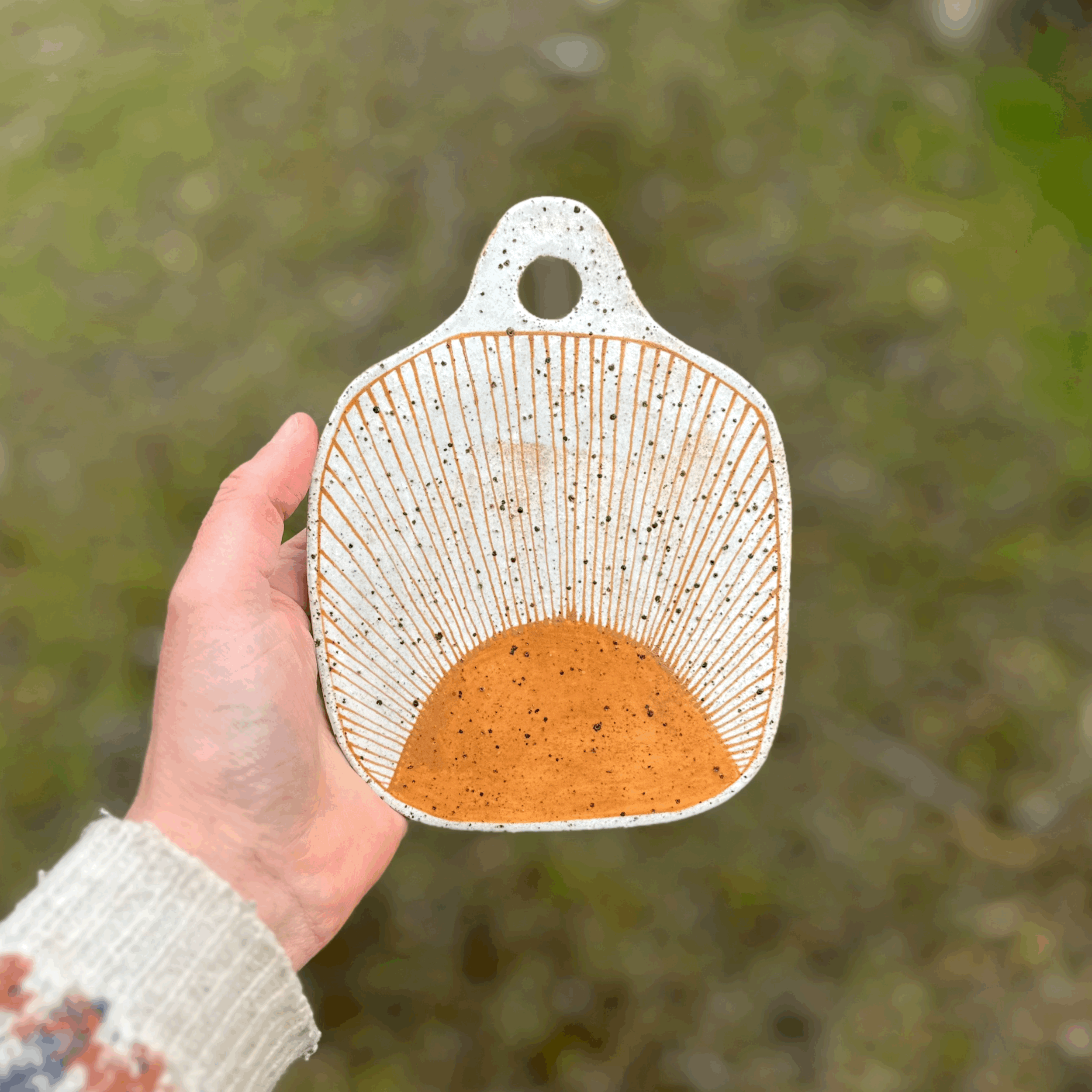 Small Ceramic Cheese Board