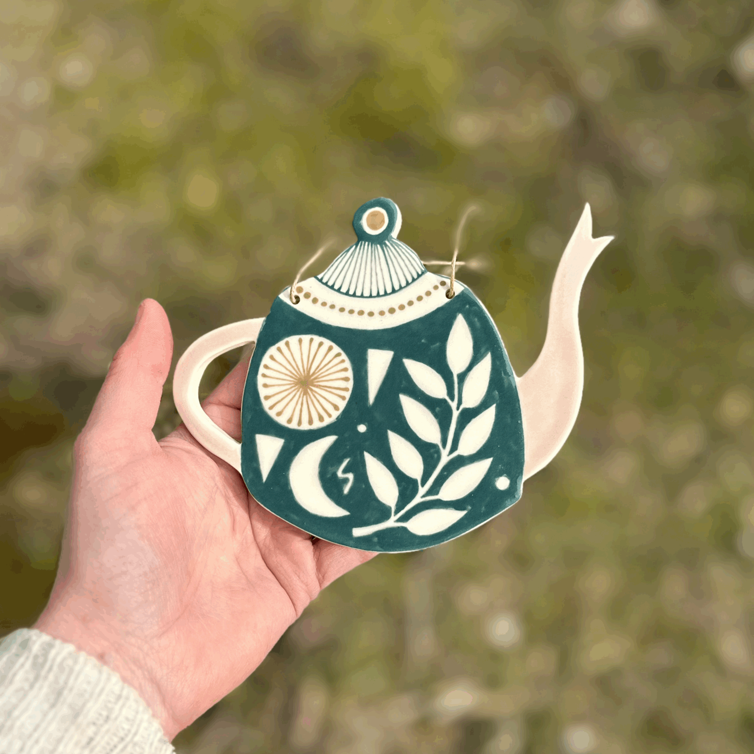 Teapot Wall Hanging