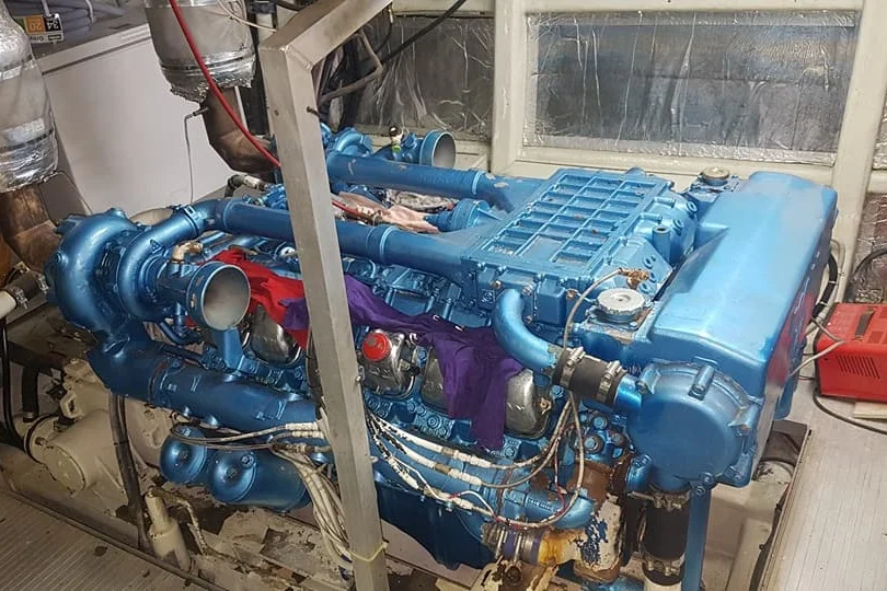 ENGINE REFINISHING BEFORE