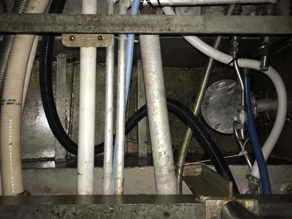 BILGE CLEAN & ANTI-CORROSIVE COATING AFTER