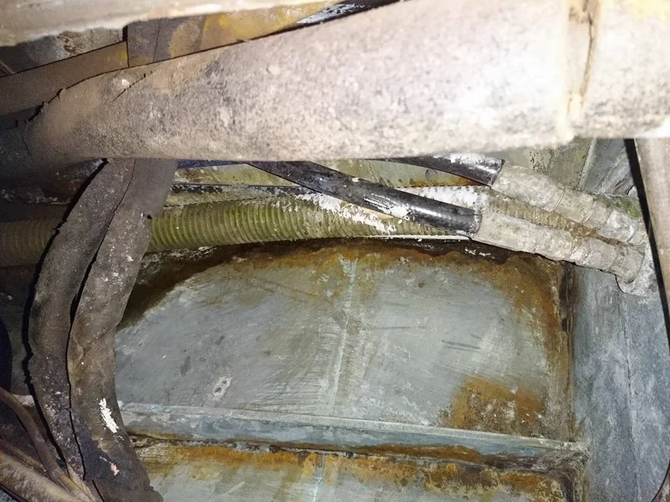 BILGE REFINISH BEFORE