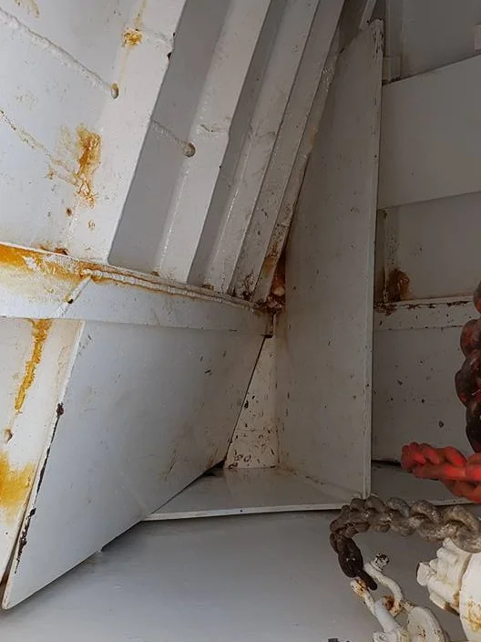 CHAIN LOCKER CLEAN AFTER