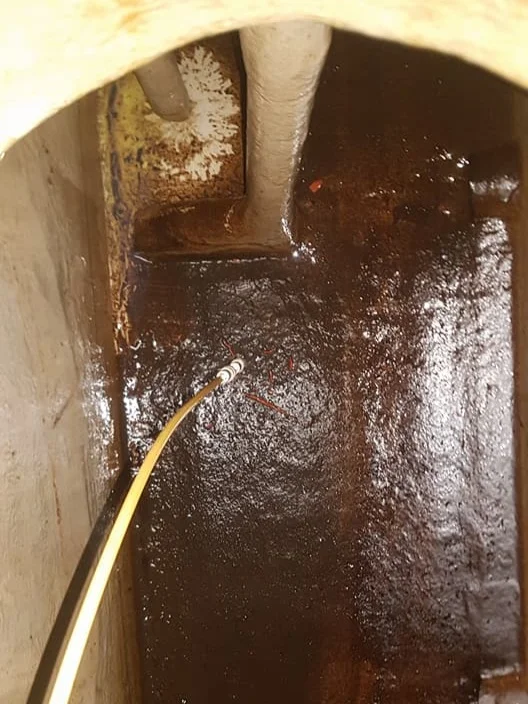 TANK CLEANING FOR SURVEY INSPECTION BEFORE