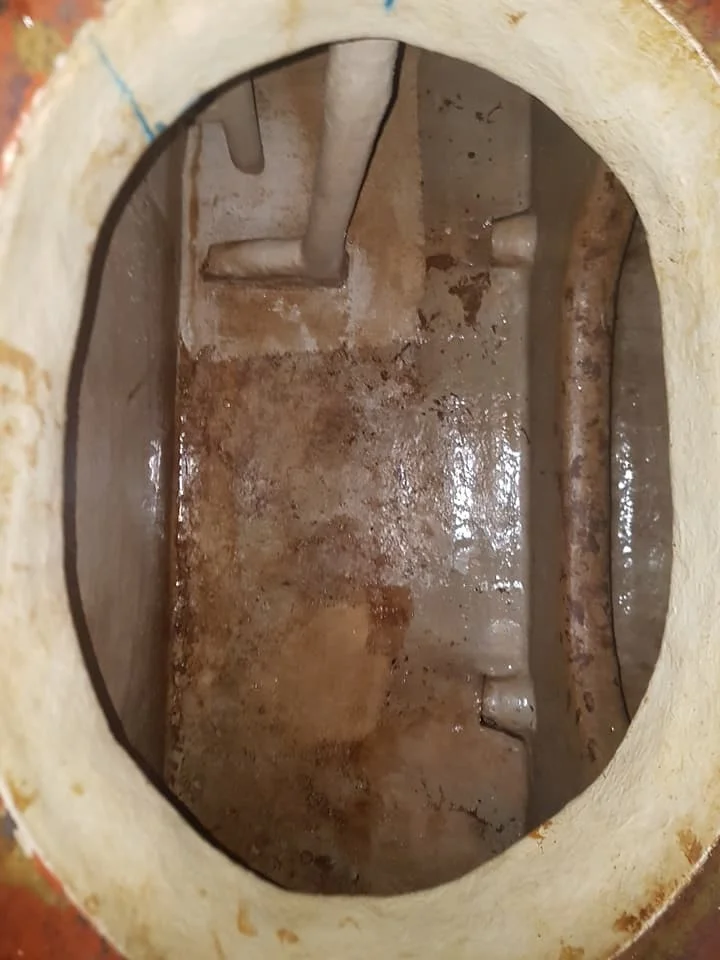 TANK CLEANING FOR SURVEY INSPECTION AFTER