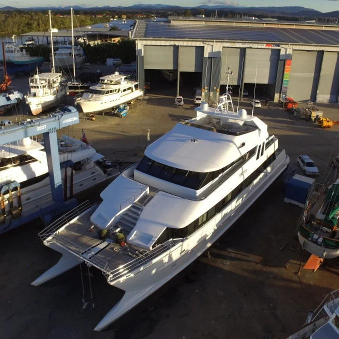 114ft Aluminium Luxury Catamaran