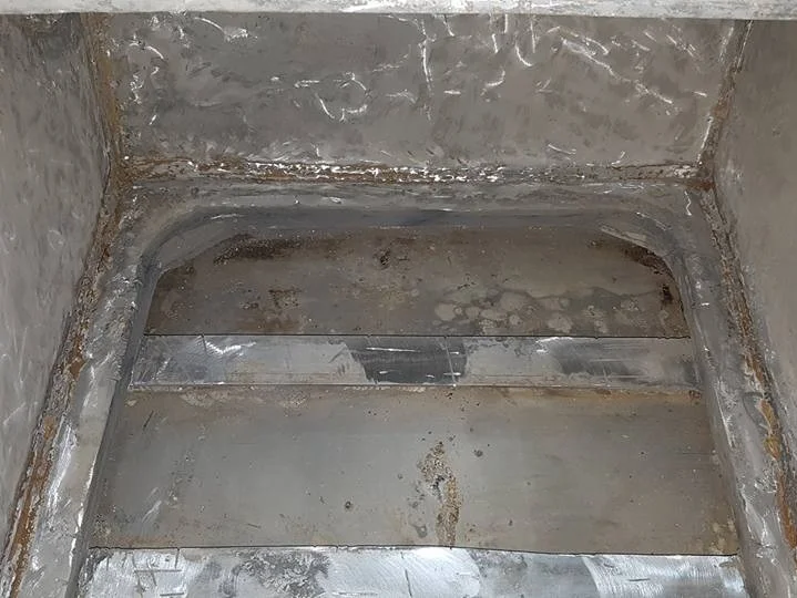 TANK REFINISHING BEFORE