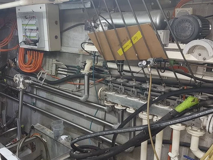 ENGINE ROOM REFINISH BEFORE