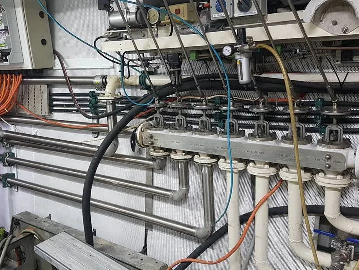 ENGINE ROOM REFINISH AFTER