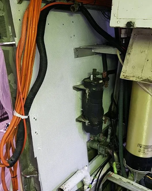 ENGINE ROOM REFINISH AFTER