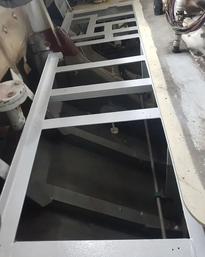 ENGINE ROOM BILGE REFINISH AFTER